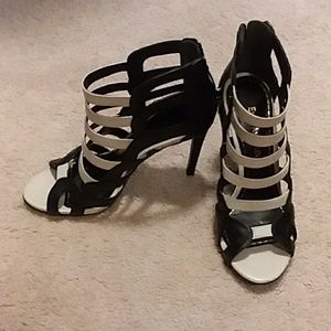 Strappy heels